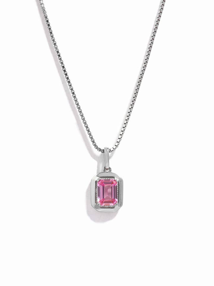 Pink Pendant Necklace for wholesale by Sami Jewels