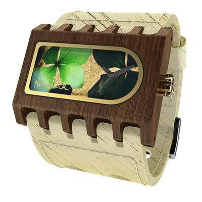 Ferro Hollister Pui Green Flowers Watch for wholesale by Mistura Timepieces