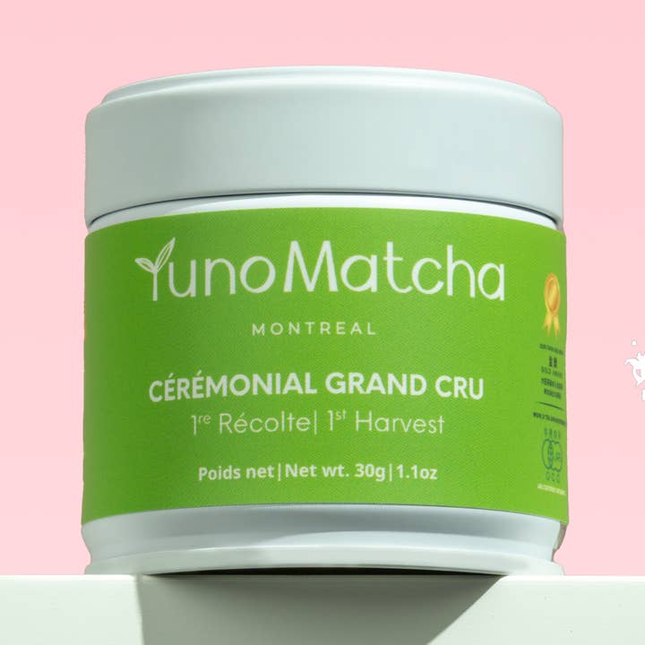 Ceremonial Matcha Grand Cru (1st Harvest) for wholesale by Yuno matcha