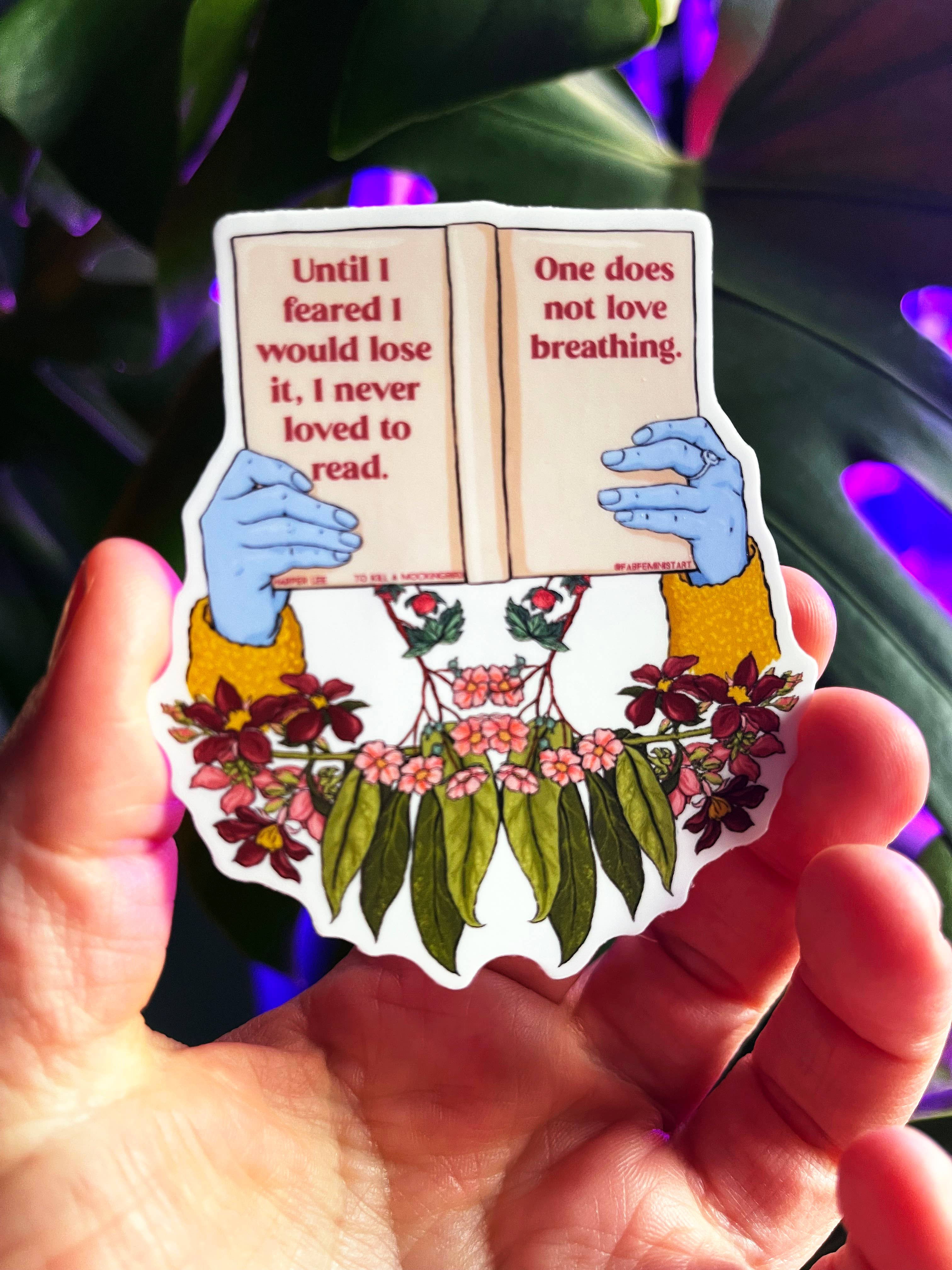 Fabulously Feminist - Wholesale Sticker - Love To Read, To Kill A Mockingbird: Feminist Sticker8