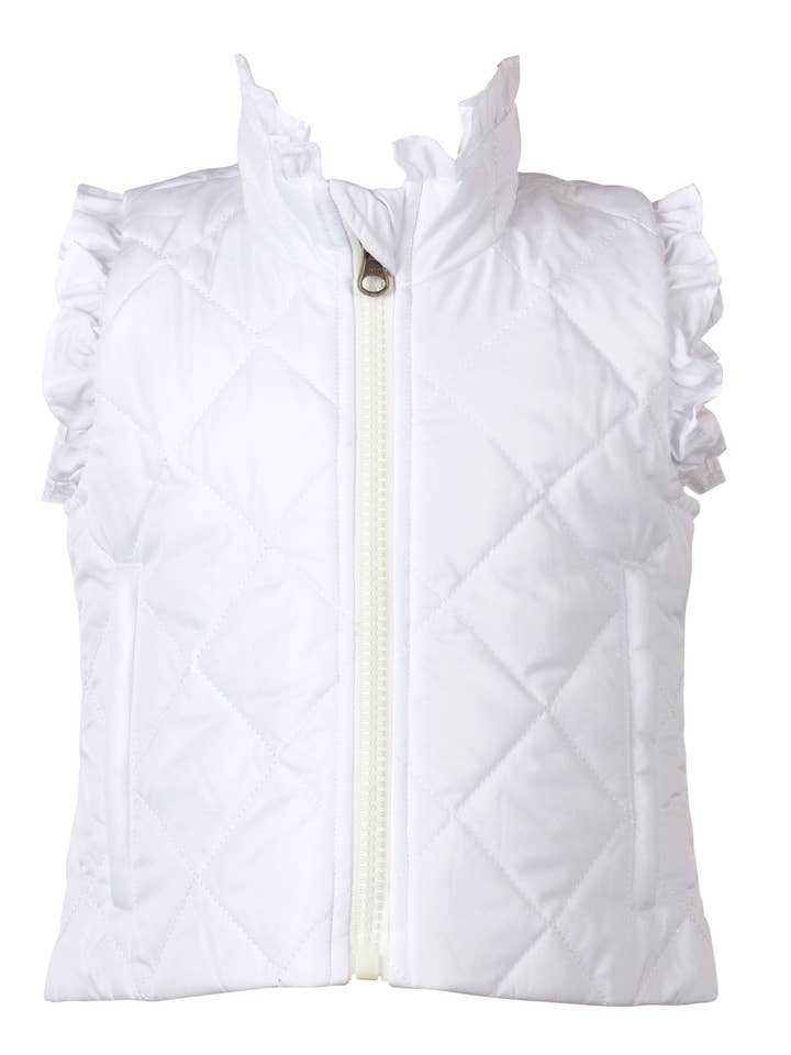 Vera Weste mit Rüschen - Schneewittchen für den Großhandel von The Yellow Lamb