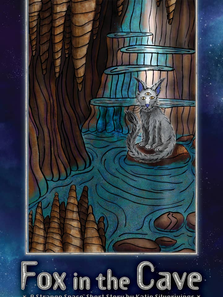 Fox in the Cave | 11x17 Book Cover Poster for wholesale by PepTalk Productions, LLC