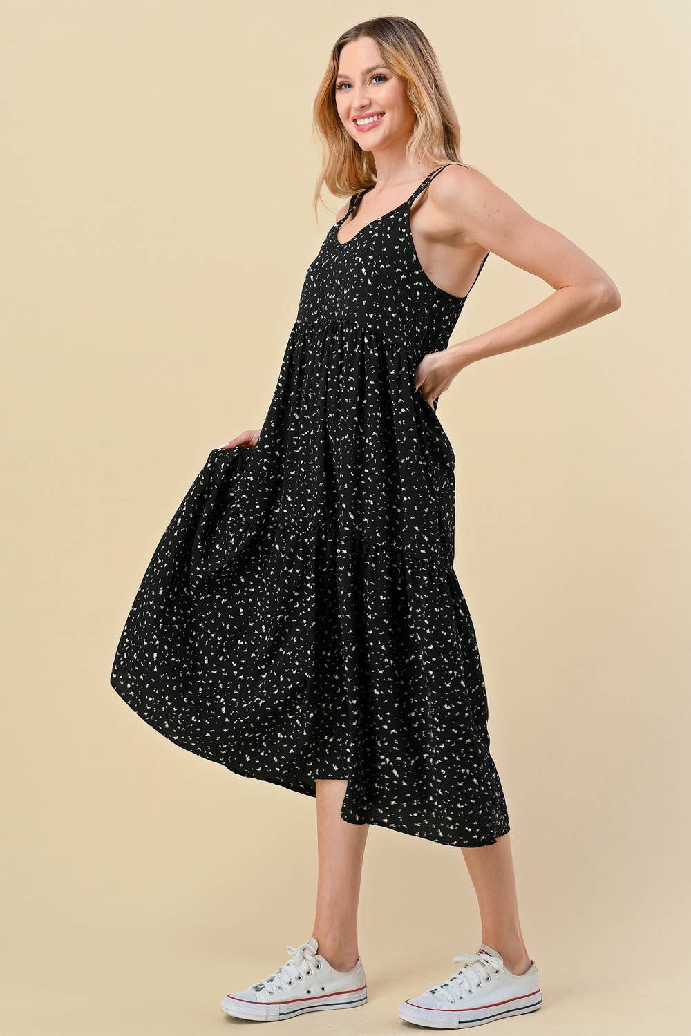 Lily Gray – Engroshandel Kjole - Dame – XAD0307A - ELFENBEN - PLUS STØRRELSE15