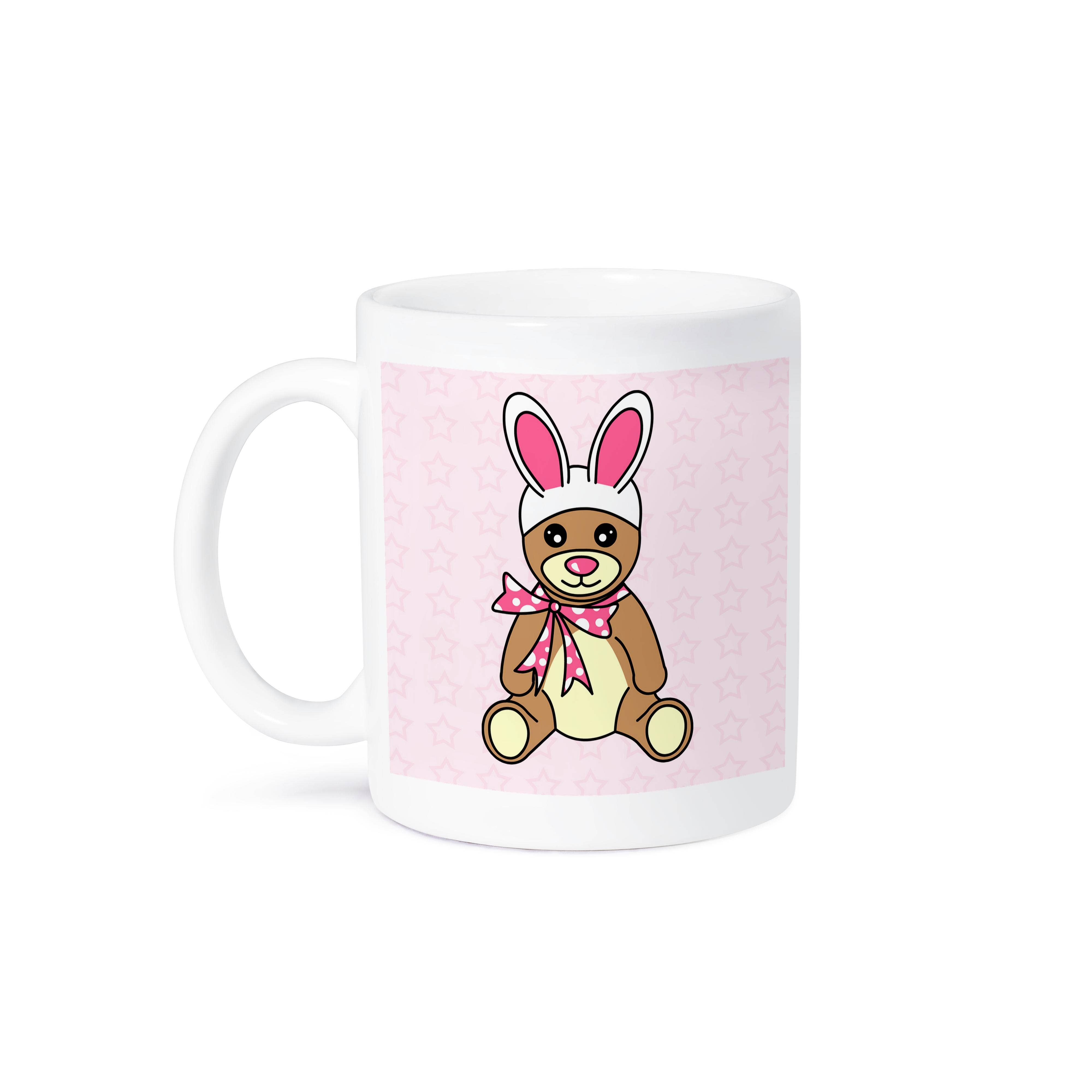 3dRose - Wholesale Coffee mug - 3dRose, Easter Cute Easter Teddy Bear with Bunny Ears, Mug8