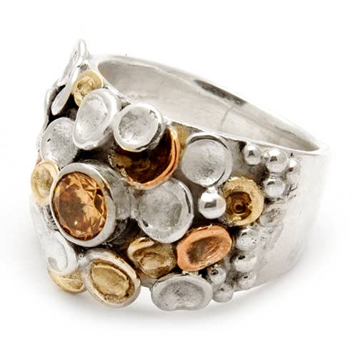 Tamara Kelly Designs - Wholesale Cocktail/Statement Ring - Pebbles on the beach series ring0