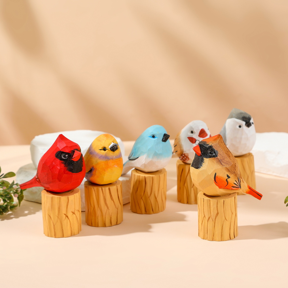 Moderny – Großhandel Dekofigur – Miniatur-Vogelfiguren7