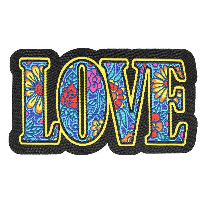 Love Embroidered Patch for wholesale by Benjamin International