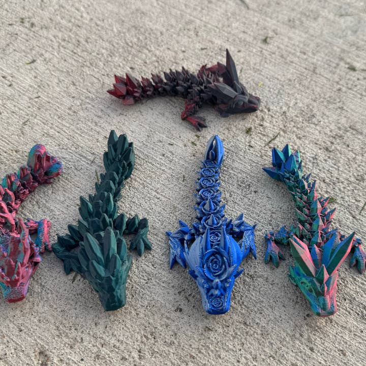 Hq Prints - Wholesale Fidget Toy - Kids - Micro Mini Dragons