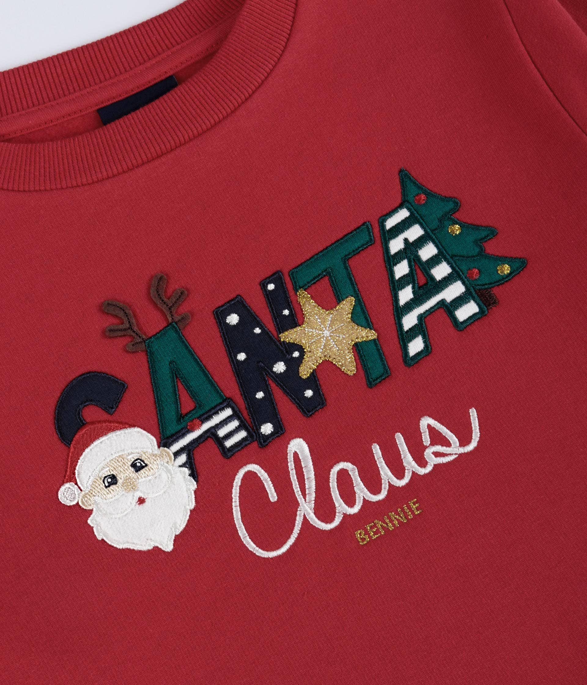 Rouge Sweat-shirt Père Noël en vente sur Faire1