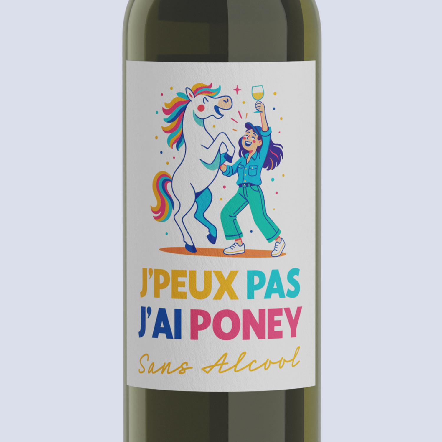 Les Compagnons du Canon - Wholesale Non-Alcoholic Spirits/Wine/Beer - J'Can't I Have Poney - Alcohol-free White Wine1