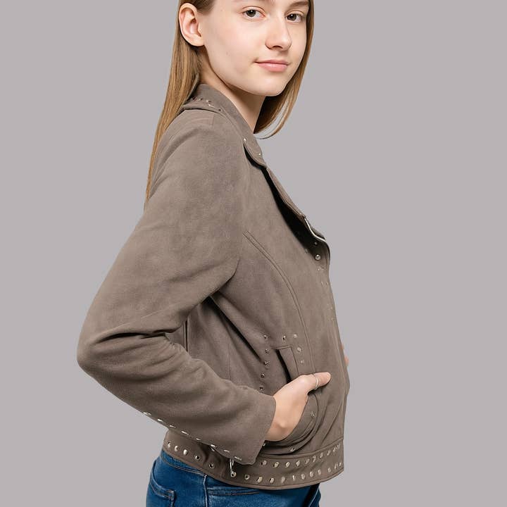 Tessa Dawn Leather Jacket for wholesale by Pure Leather
