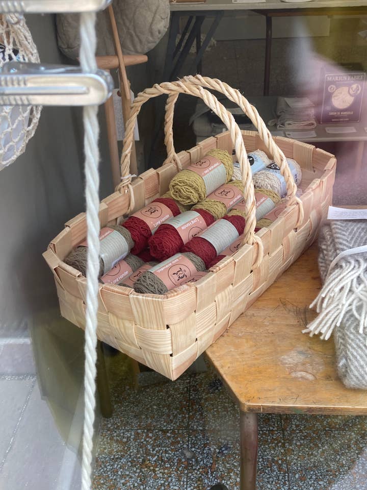 Sac filet à longues anses en fibres naturelles / Sacs éco / Sacs de marché pour la vente par Turtle Bags