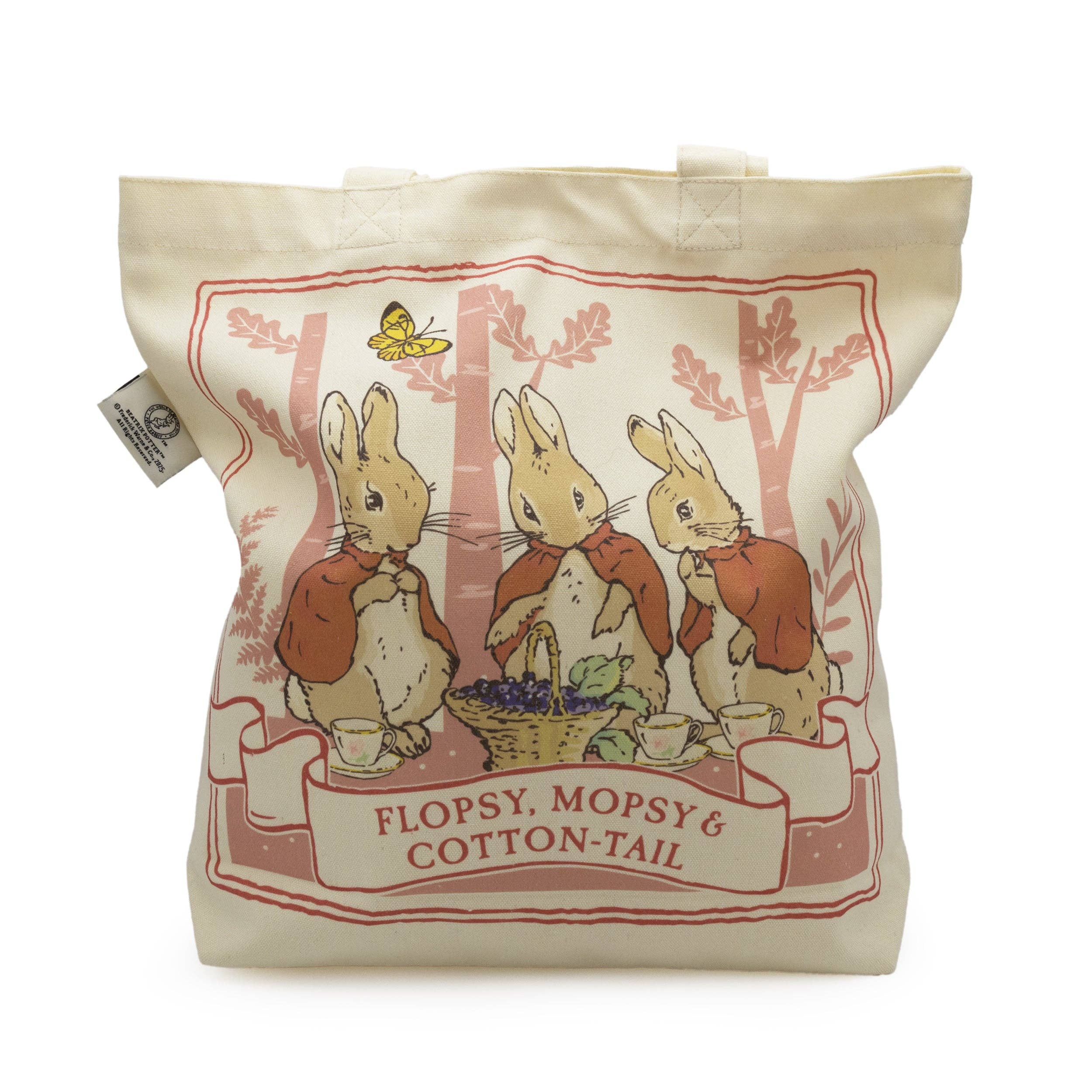 Robert Frederick Ltd – wholesale Tote bag – Women's – Beatrix Potter Flopsy Bunnies Tote Bag – Official Licensed Cotton Bag1