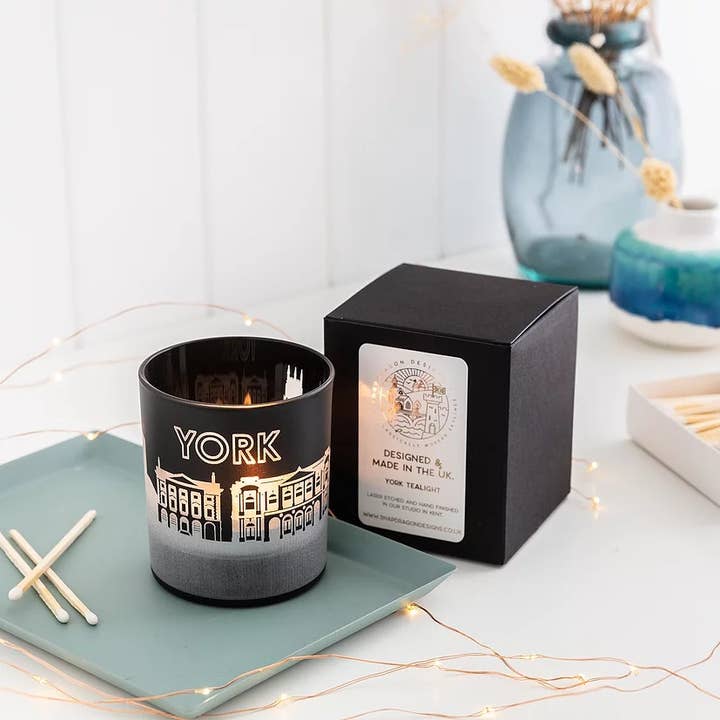 York Tealight Holder for wholesale by Snapdragon Designs