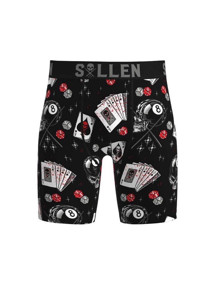 Sullen Clothing - Wholesale Underwear - Men's - Tragic eight ball boxers1