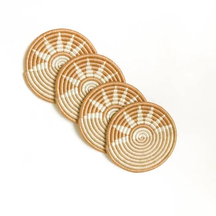Azizi Life - Wholesale Coasters - New Hand Woven Coasters3