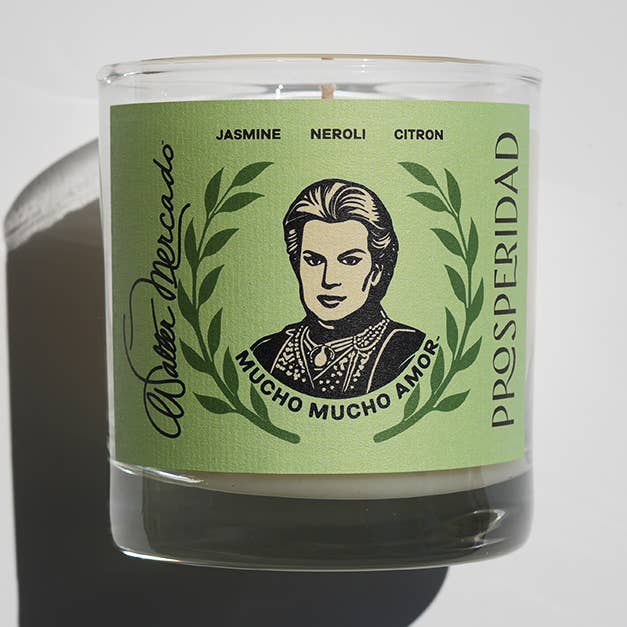 Walter Mercado Prosperidad Candle Tester for wholesale by Walter Mercado
