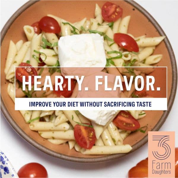 3 Farm Daughters - Wholesale Pasta - High Fiber Penne - Gut Friendly, Low GI, USA Grown Pasta7