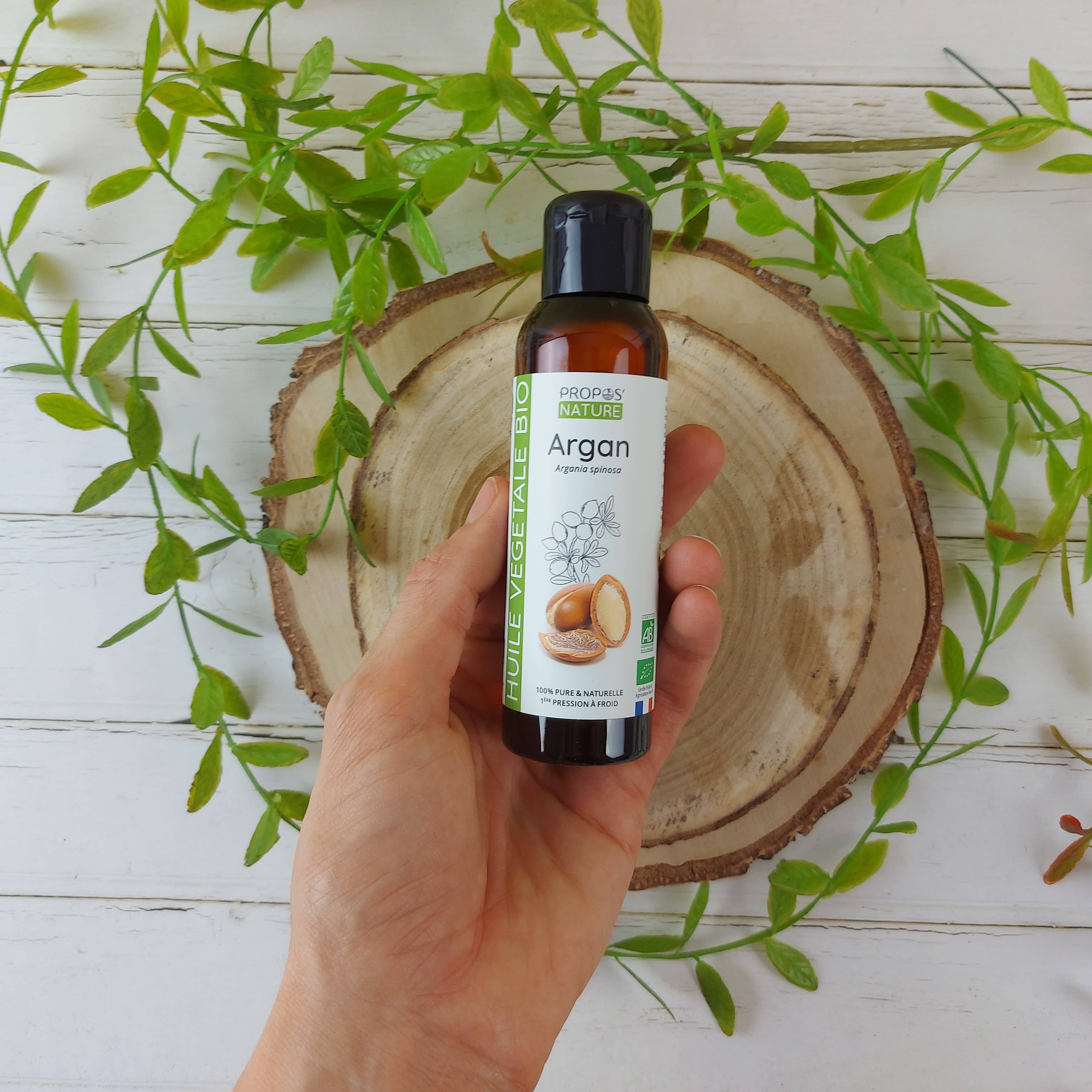 Propos'Nature - Vente Huile pour le bain/corps - Huile Vegetale Argan Bio 50ml, 100ml6