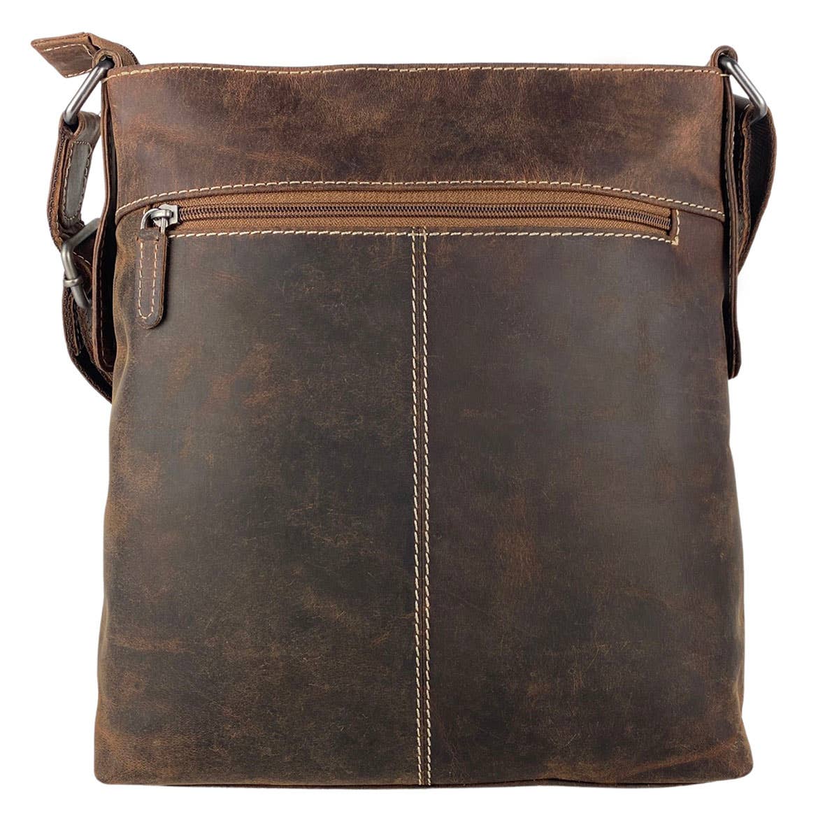 Arrigo – Großhandel Schultertasche – Unisex – Arrigo Unisex-Schultertasche aus Büffelleder, 3 Farben11