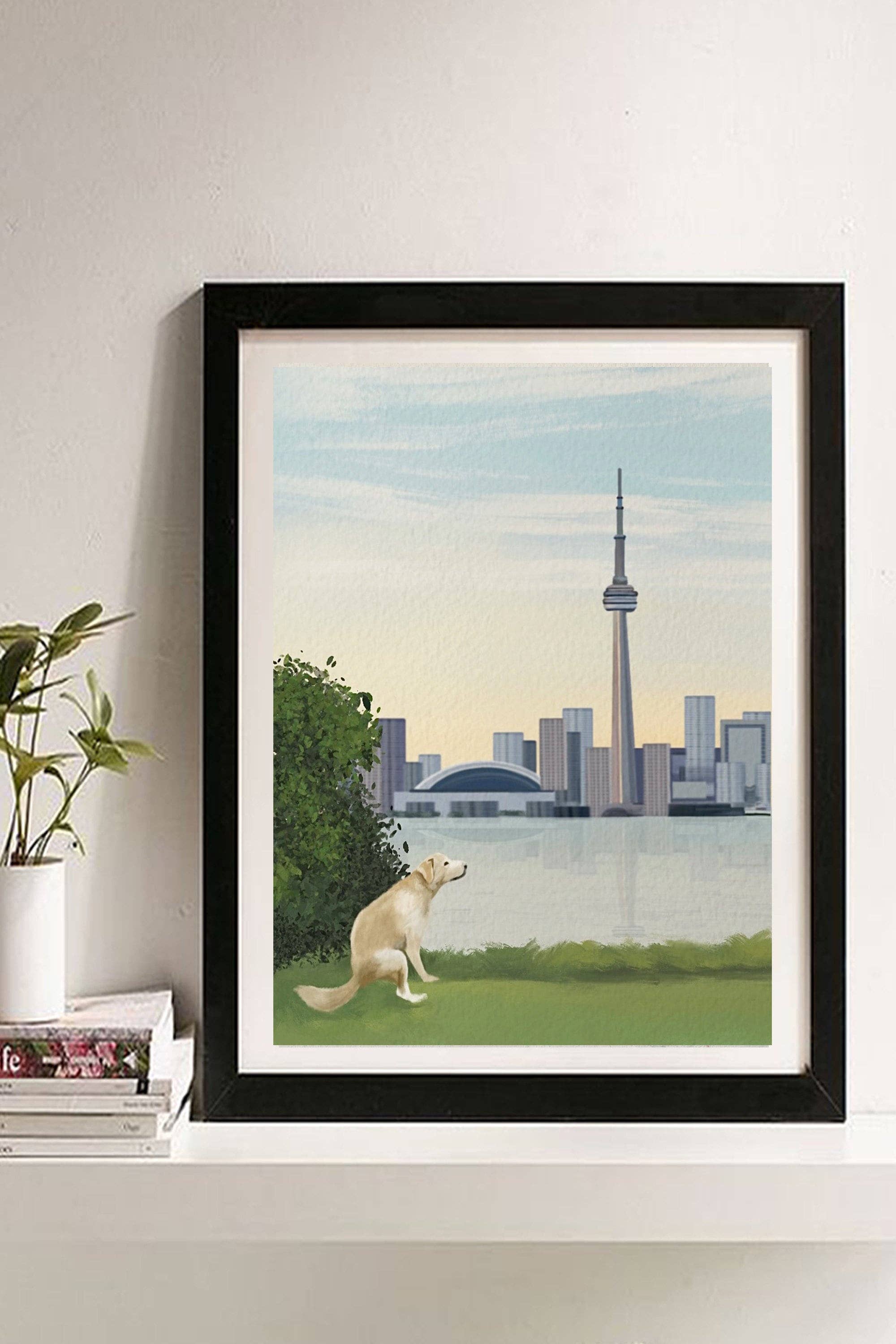 Pawssionate Art - Wholesale Art Print - Shit Happens In Toronto Art Print3