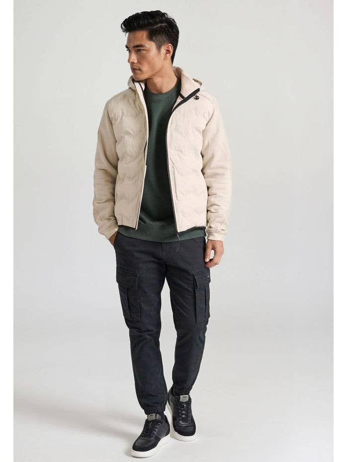 Funky Buddha – wholesale Jacket – Men's – Relaxed fit casual jacket with quilted lining