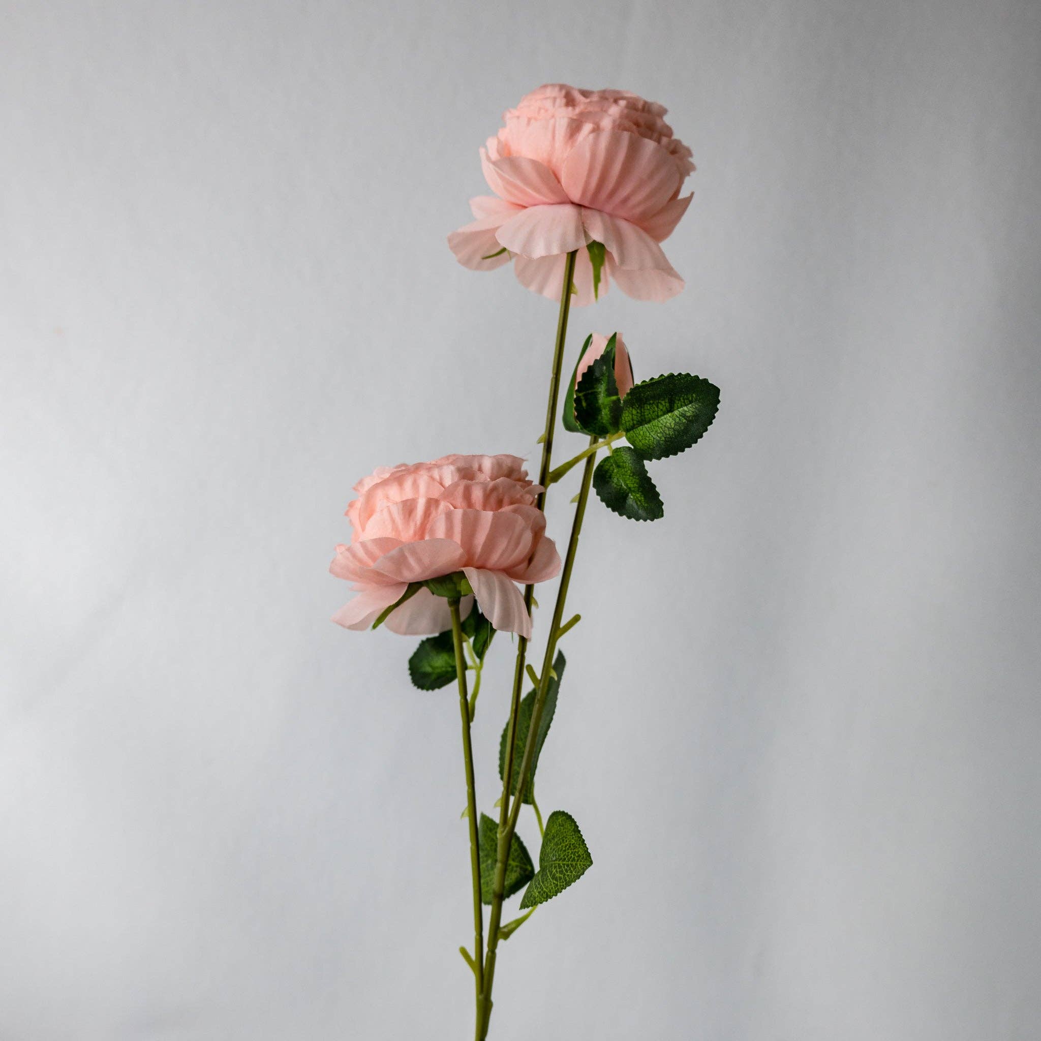 Realistic Artificial Flowers - Wholesale Artificial Flowers - Pale Pink Peony Mini Bloom - Realistic Artificial Flowers2