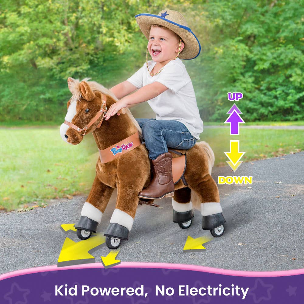 PonyCycle - Wholesale Bike/Scooter - Kids - PonyCycle Ride-On Horse | Plush Animal Riding Pony Kids Toy14