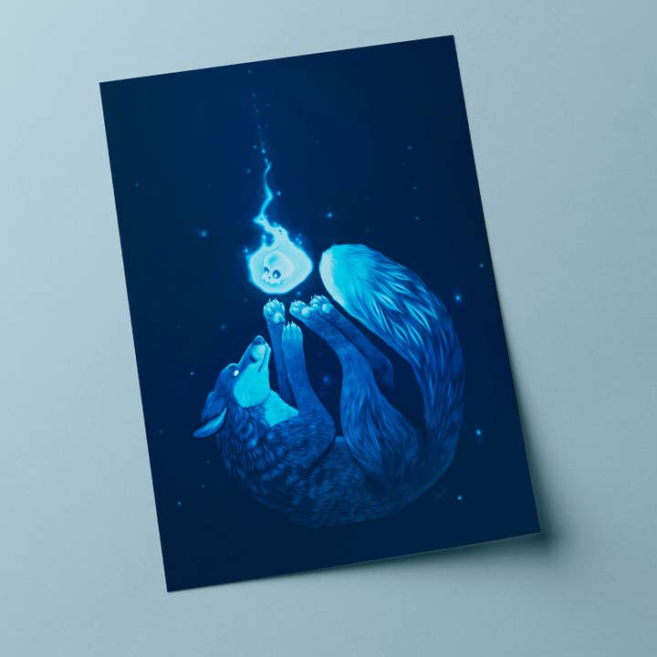 Lost Souls • Art Print for wholesale by Curious Nature Studio