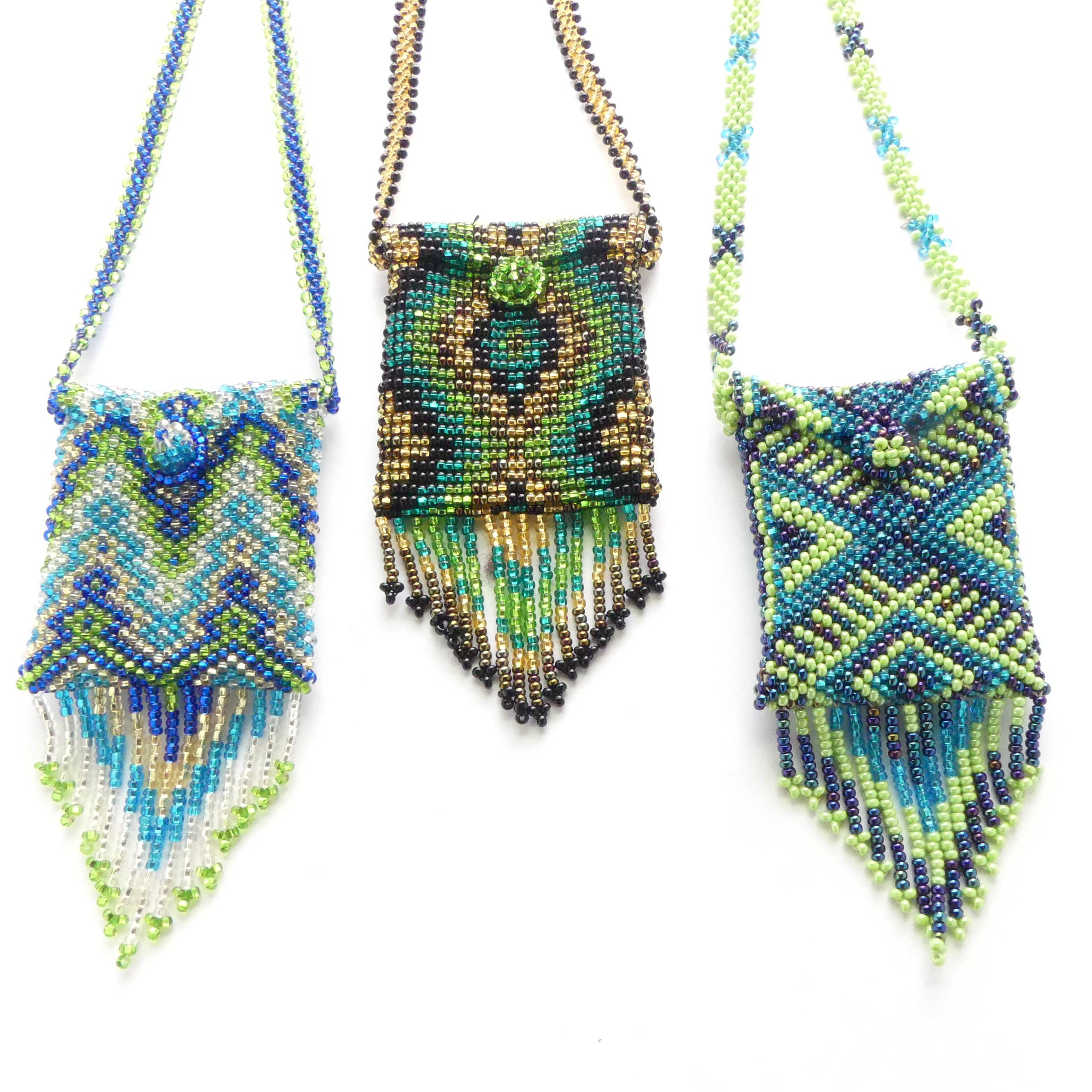 DIAMANTI DESIGNS - Wholesale Crossbody Bag - Women's - Beaded Bag Necklace, Traditional Patterns3