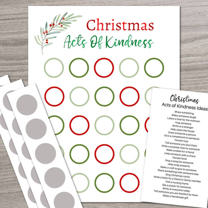 Scratch Away - Wholesale Advent Calendar - Scratch OFF Christmas Kindness Advent Calendar4