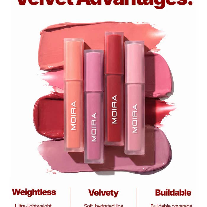 Moira Cosmetics - Wholesale Lip Stain/Dye/Tint - Moira Makeup Display Velvet Air Lip Tint 42pcs9