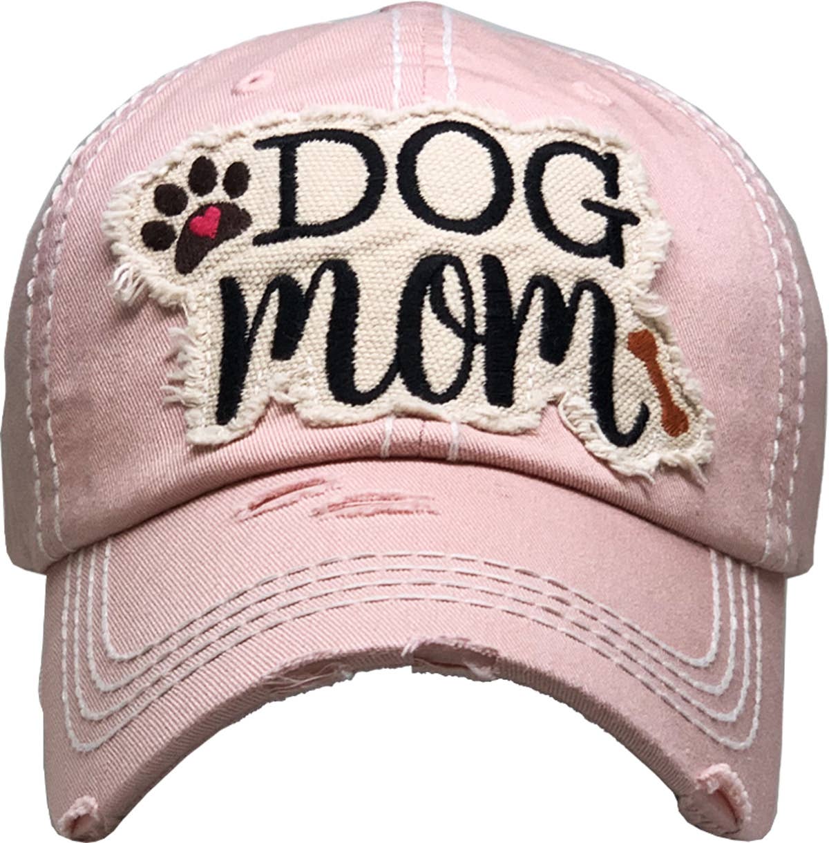 KBETHOS - Wholesale Baseball Cap - Women's - DOG MOM WASHED VINTAGE BALLCAP34