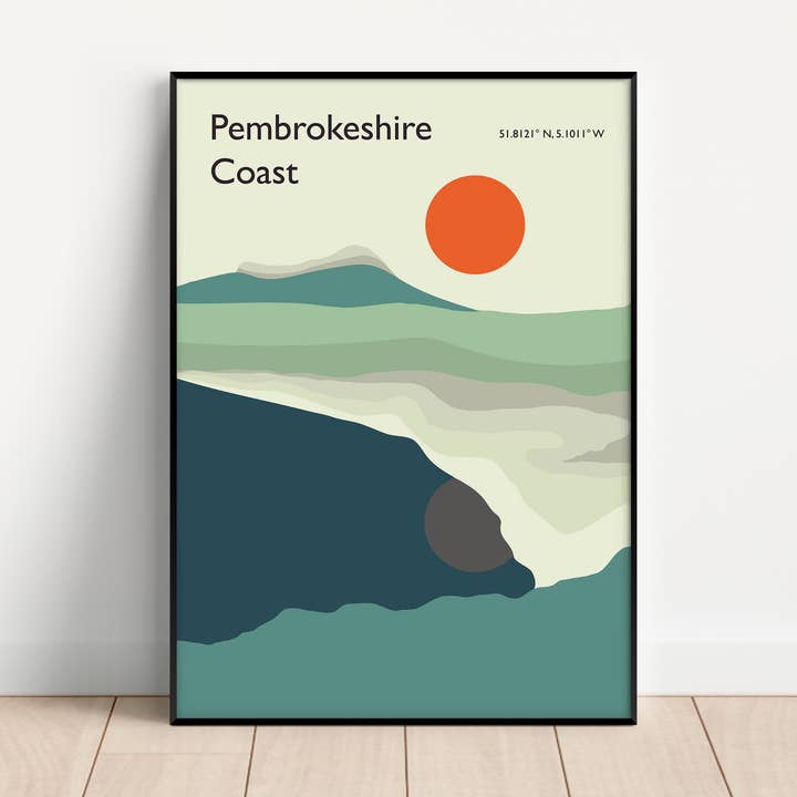 Pembrokeshire Coast/Parc Cenedlaethol Arfordir Penfro unfr for engroshandel hos Gail Myerscough