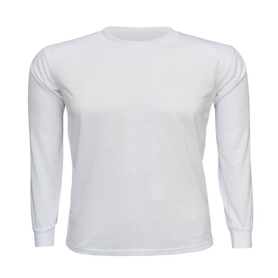 Round Polyester Sublimation blank tshirts for promotion, Half