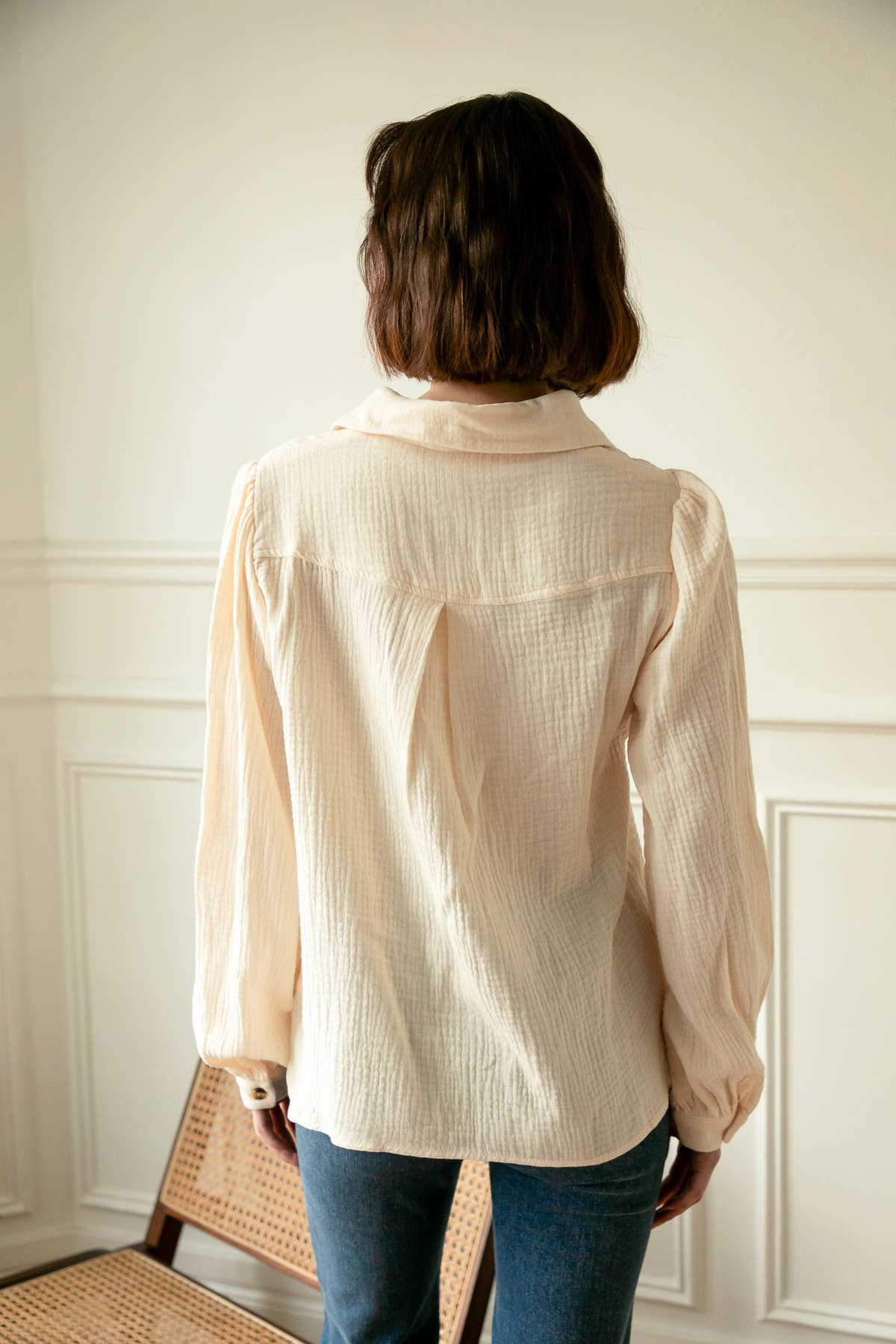 Calie Paris - Wholesale Button Down Shirt - Women's - THEOPHILE Shirt6