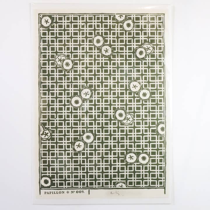 Papillon Press - Wholesale Art Print - Japanese Camellia Block Print4