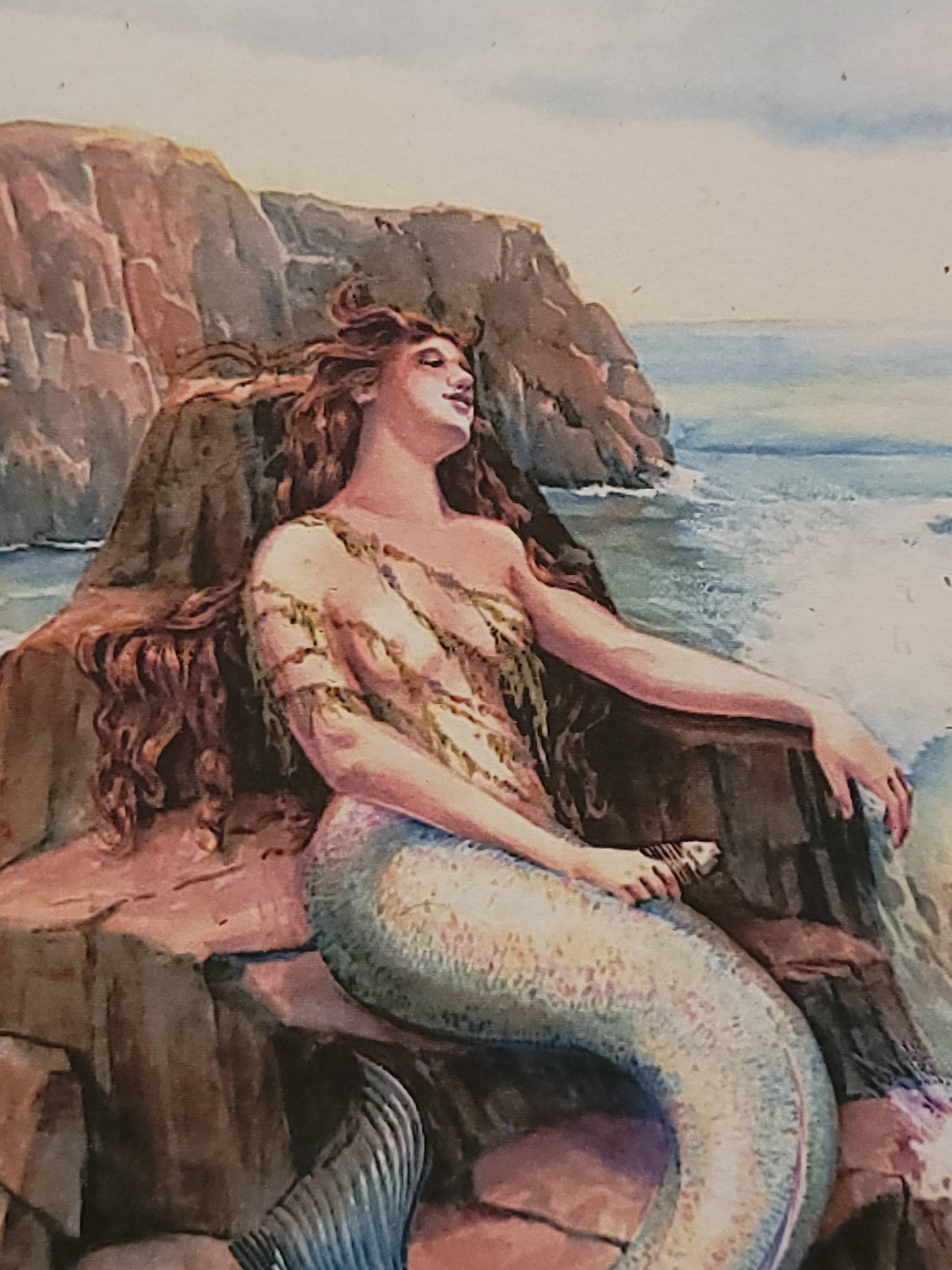 Superior Dry Goods - Wholesale Stationery/Notecard Set - &quot;Mermaids&quot; Recycled Note Cards | Boxed Set | Luxury10