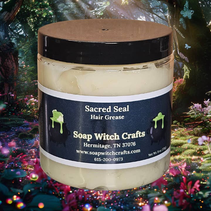 Sacred Seal Hair Grease – Amber Luxury for wholesale by Soap Witch Crafts