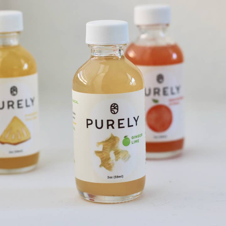 Ginger Pear Immunity Shot for wholesale by Purely Drinks