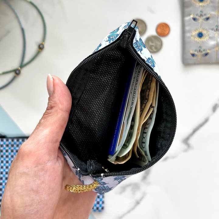 Umays Boho – Porta-moedas - Mulher por atacado – Bolsa de tecido Evil Eye, Bolsa Boho Coin artesanal2