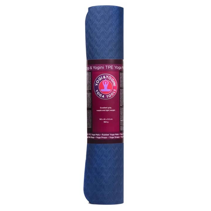 Essence yoga mat - blue for wholesale by Casa Lotus