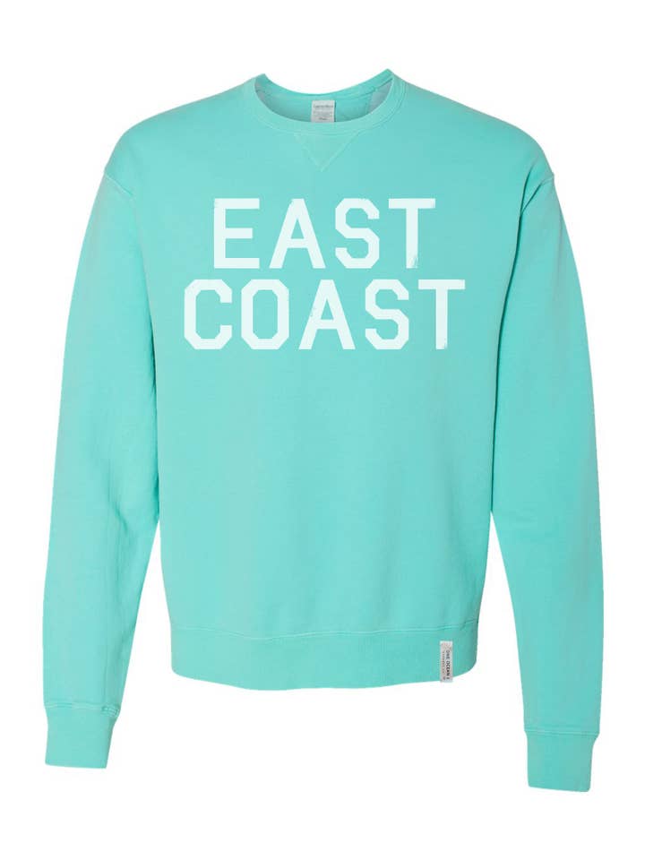 One Ocean Apparel Co.. - Wholesale Graphic Sweatshirt - Unisex - EAST COAST Crewneck - CUSTOM COLORS15