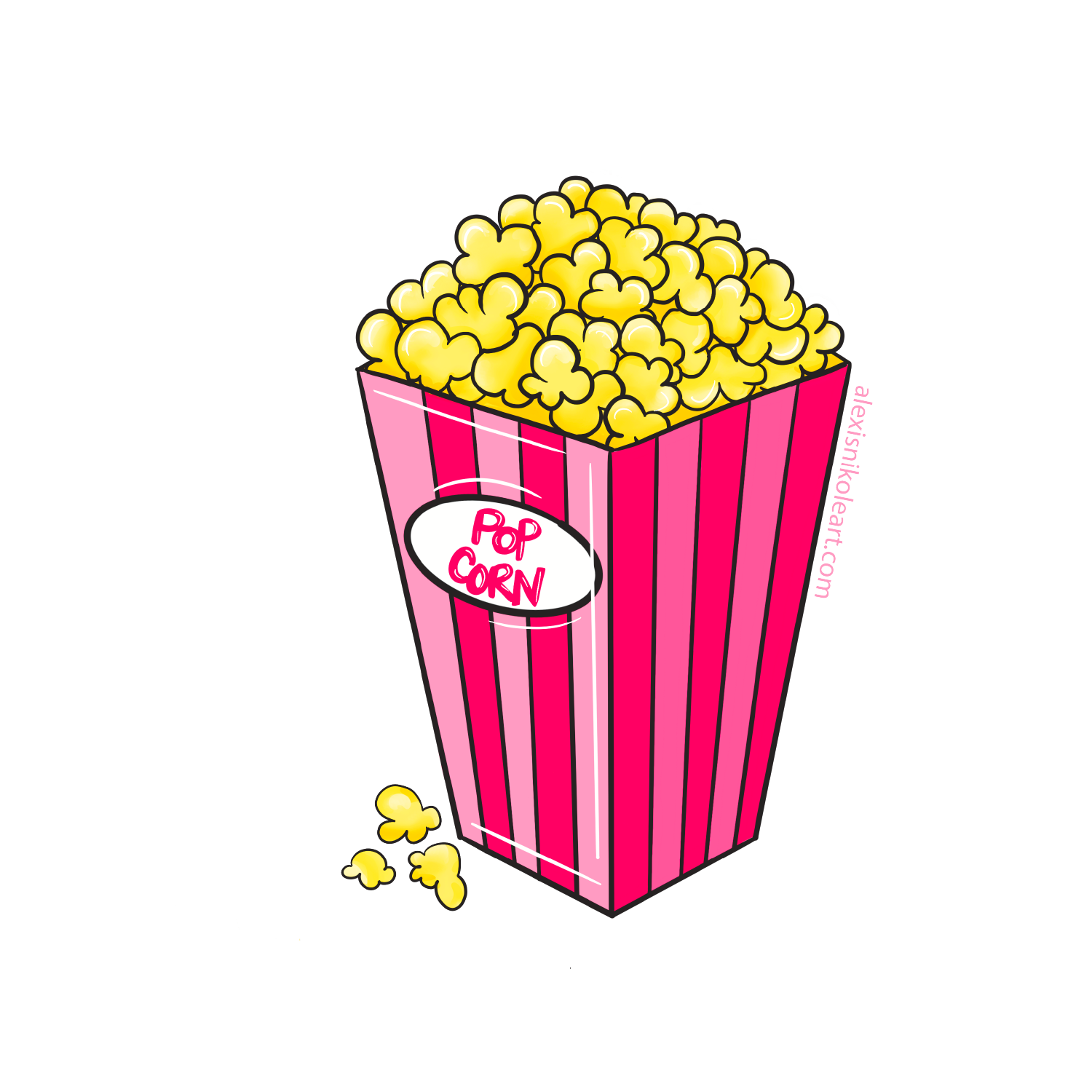 Alexis Nikole - Wholesale Sticker - Salty Sticker Pack6