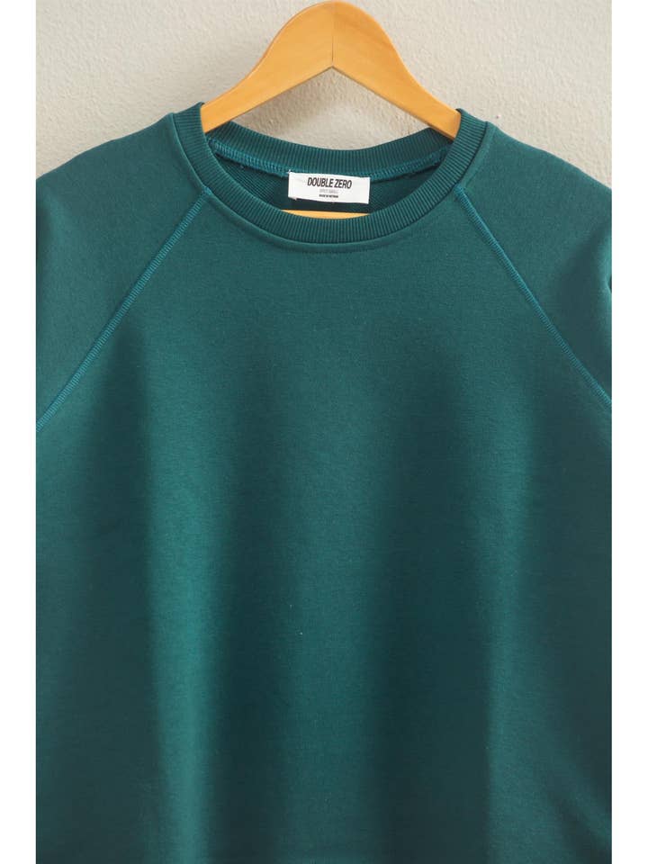 Pullover-Sweatshirt mit Rundhalsausschnitt und Raglanärmeln für den Großhandel von HYFVE