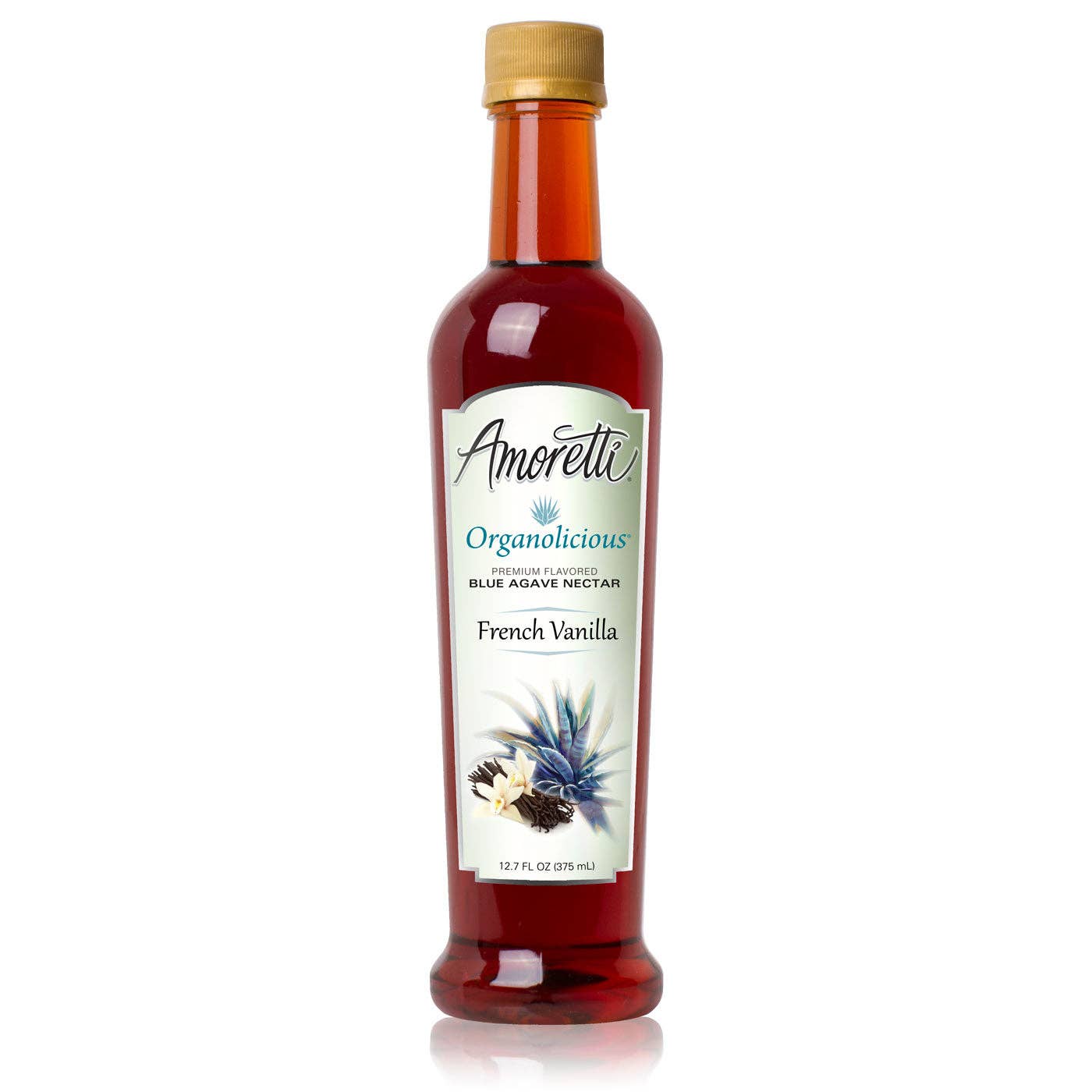 Amoretti - Wholesale Vanilla/Fruit Extract - French Vanilla Flavored Blue Agave Nectar0