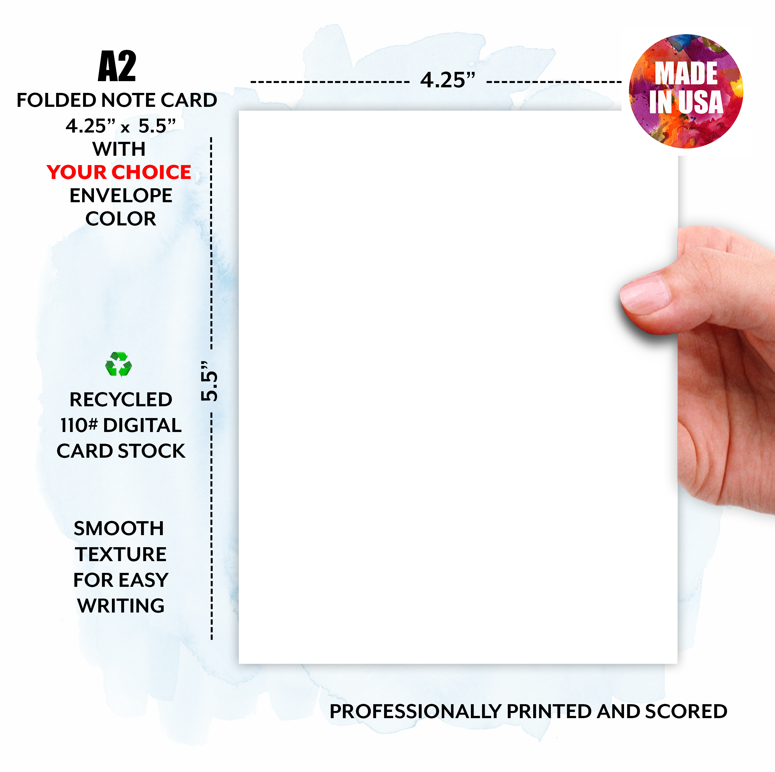 Eight21 Studios + Unique Greeting Cards, Art and Stationery - Wholesale Religious Card - Baptism Congratulations, Girl Baby Dedication Greeting Card2