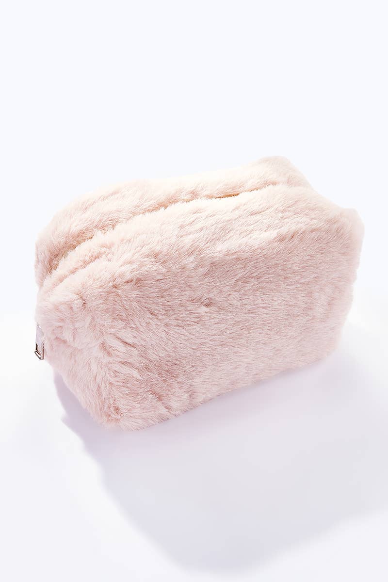 BYREN | ÉLINE L'ATELIER - Vente Trousse de toilette – femme - Trousse fausse fourrure CY205-207JH1