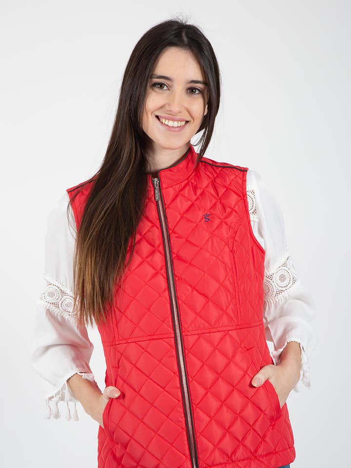 Colete Huskye Vermelho por atacado de Solera