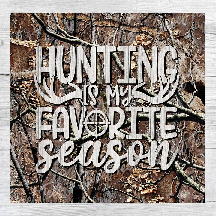 Vaso con transferencia por sublimación Hunting is My Favorite Season para venta al por mayor de Sweet Tees